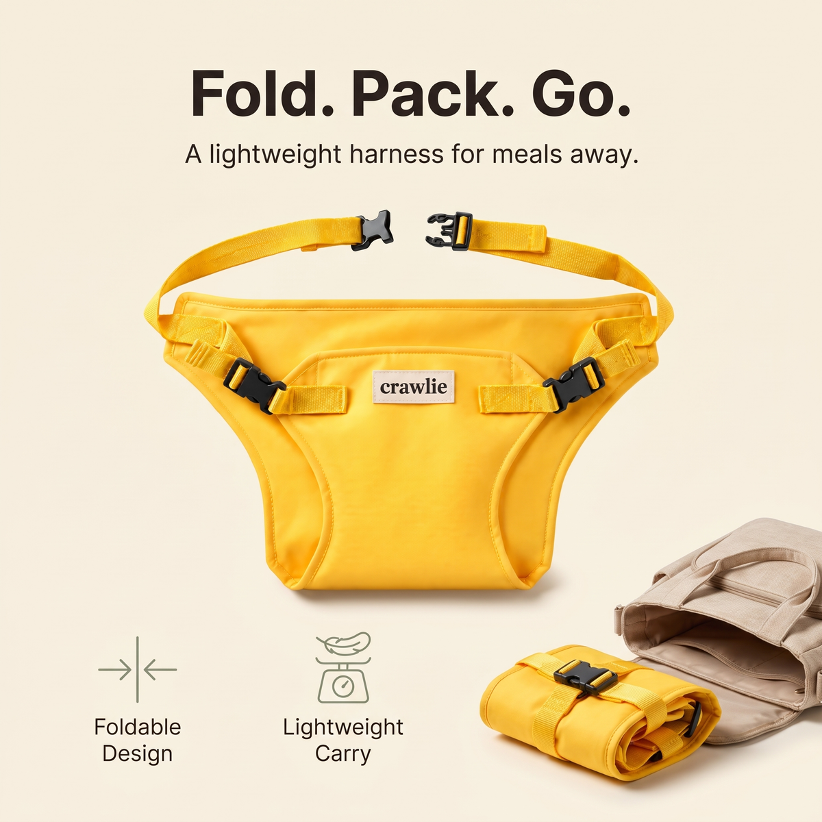 Crawlie™ Portable Mealtime Harness