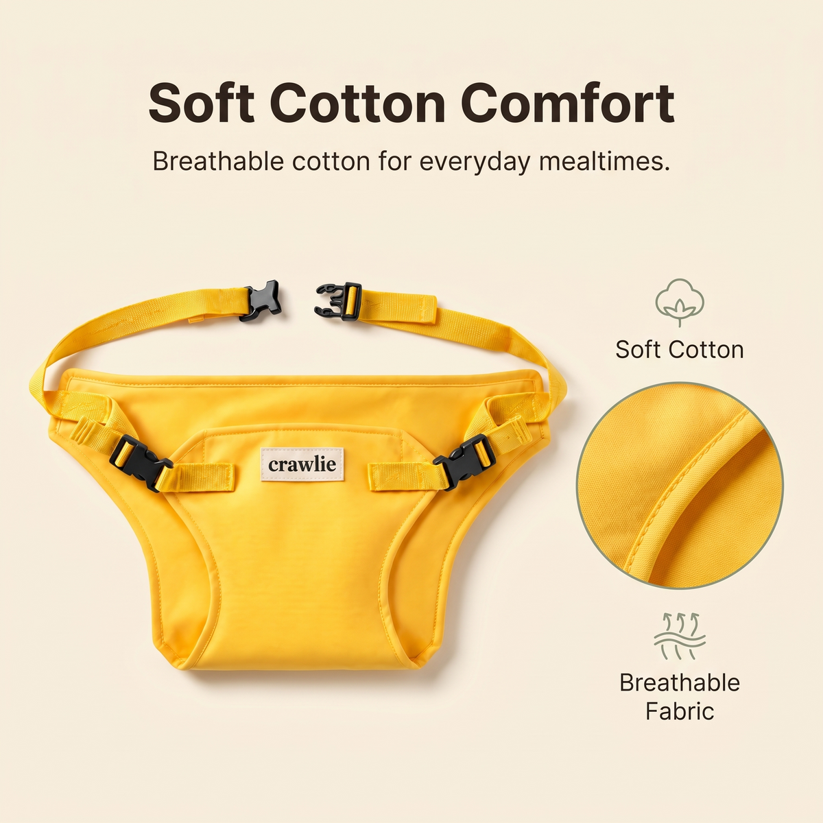 Crawlie™ Portable Mealtime Harness