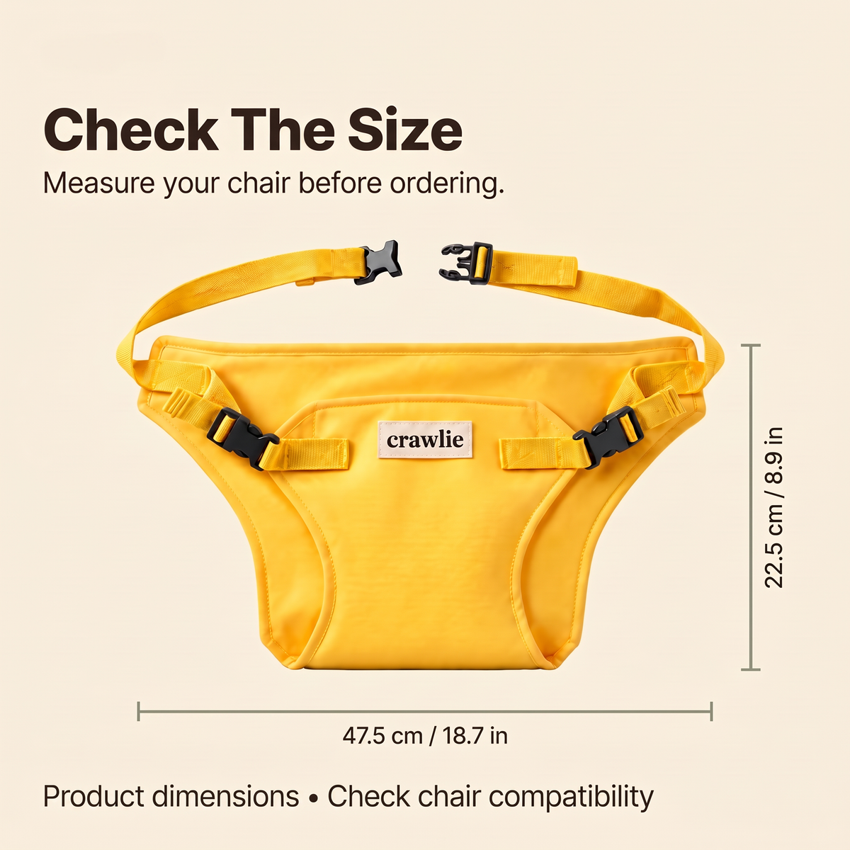Crawlie™ Portable Mealtime Harness